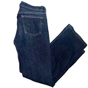 Vintage Diesel Made In Italy Bootcut Flare Jeans Dark Wash Mid Rise Y2K